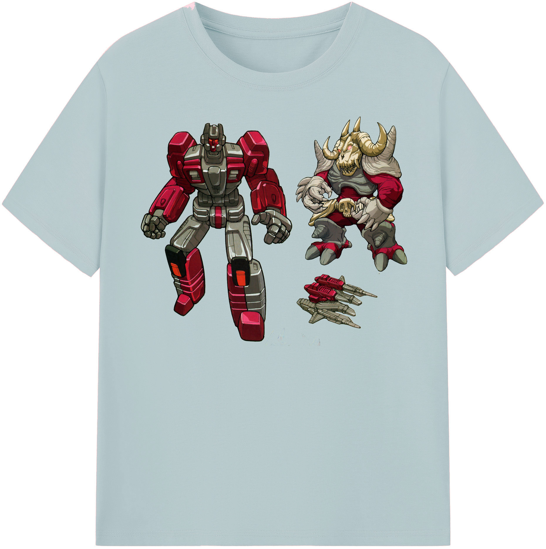 （画像用）  綿100％半袖Tシャツ（フロントプリント）